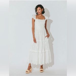 Cleobella Taryn Dress in Ivory
